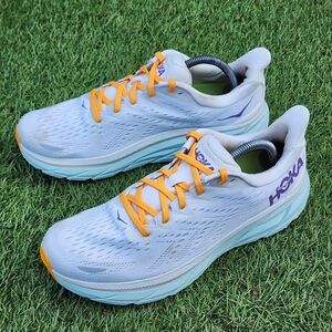 HOKA CLIFTON 8 - Womens Athletic Shoes - SIZE 10.5B -  please See All Pictures